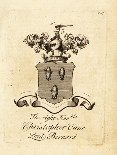 Wappen des Hochwohlgeborenen Christopher Vane, Lord Bernard von Andrew Johnston