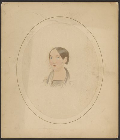 Porträt von Lavinia E. Walken (Mrs. A.J. Hill) von Andrew W. Jordan
