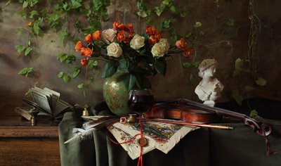 Rosen, Musik und Literatur von Andrey Morozov