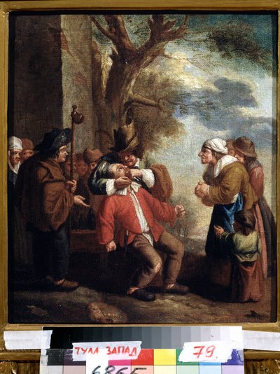 Der Zahnarzt (aus der Serie Die fünf Sinne) von Andries Both