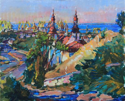 Lebendige Hafenstadt von Andrii Kutsachenko
