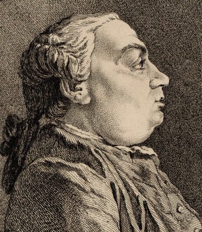 Porträt des Komponisten Niccolò Jommelli, 1714-1774 von Ange Laurent de Lalive de Jully