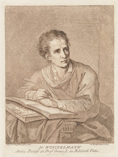 Johann Winckelmann von Angelica Kauffmann
