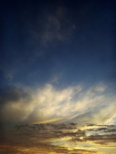 Bunter Abendhimmel von Angelo Cerantola