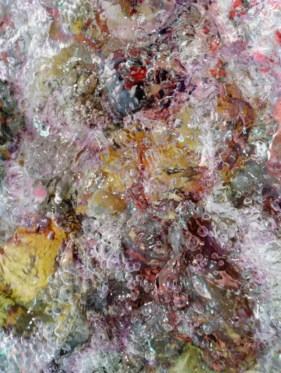 Bunte Wasserblasen von Angelo Cerantola
