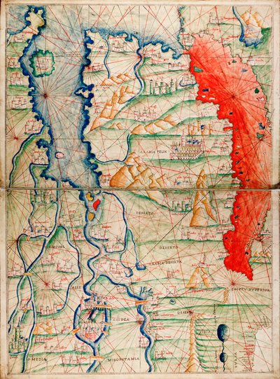 Das Rote Meer und der Persische Golf von Angelo de Conte Freducci