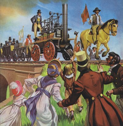 Stockton und Darlington Eisenbahn von Angus McBride