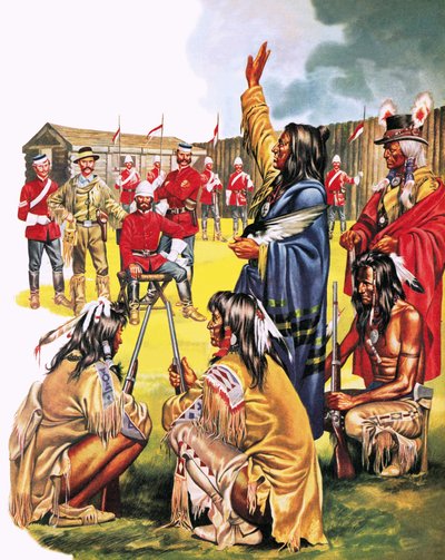Geschichten der kanadischen Mounties: Der lange Marsch von Angus McBride