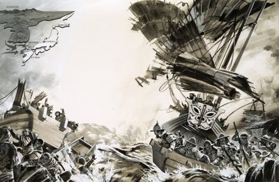 Die verdammte Armada von Kublai Khan von Angus McBride