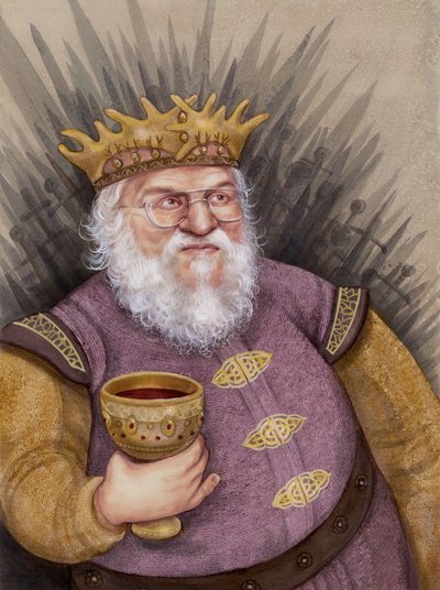 George RR Martin von Anita Kunz