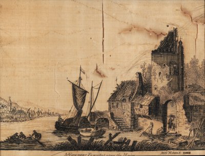 Eine Ansicht in der Nähe von Frankfurt am Main von Ann Moore