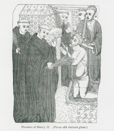 Buße von Heinrich II. von Anna Brownell Jameson