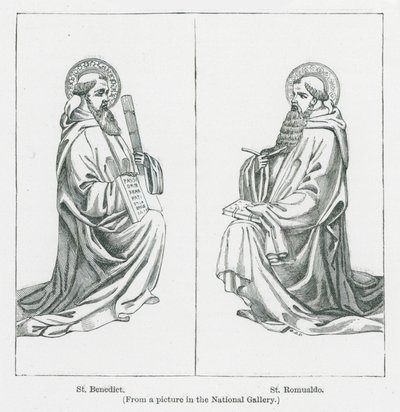St. Benedikt, St. Romualdo von Anna Brownell Jameson