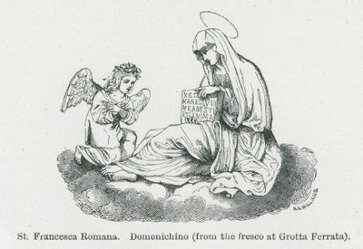 St. Francesca Romana, Domenichino von Anna Brownell Jameson
