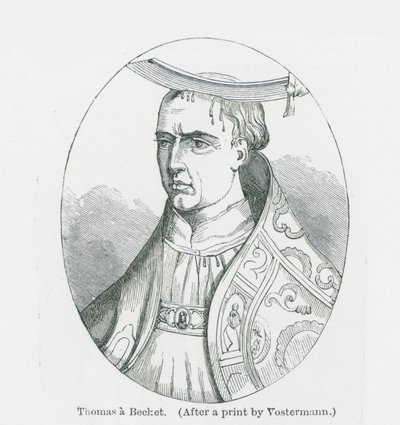Thomas A Becket von Anna Brownell Jameson