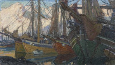 Ein ruhiger Abend. Studie aus Nordnorwegen von Anna Katarina Boberg