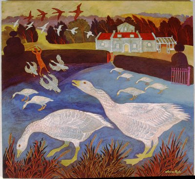 Wilde Gänsejagd von Anna Pugh