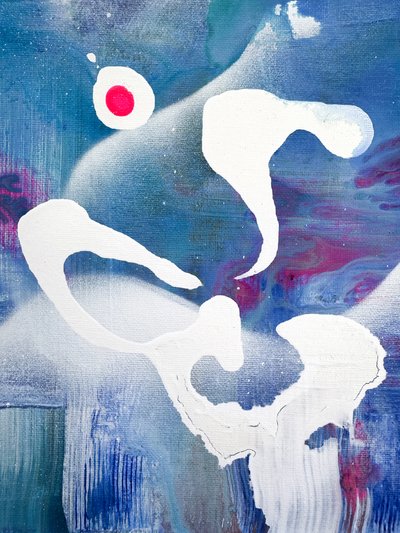 Kosmische Augenabstraktion von Anna Viklund