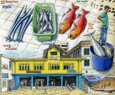 Fischmarkt von Annalisa Morrocco
