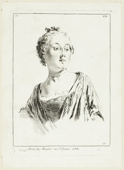 Frauenkopf von Anne Claude Philippe Caylus