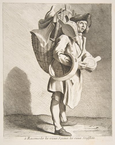 Reparateur von Siegeln und Blasebälgen von Anne Claude Philippe de Caylus