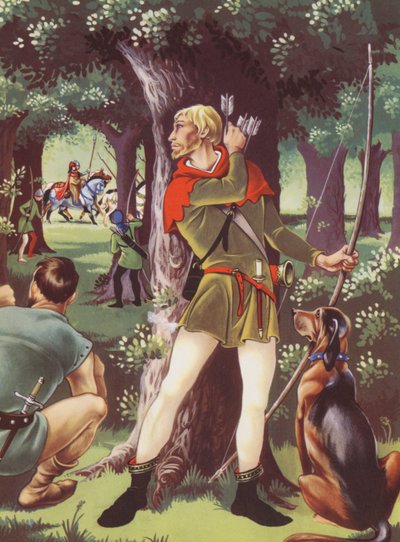 Robin Hood im Sherwood Forest von Anne & Johnstone Janet (1928 79) Johnstone