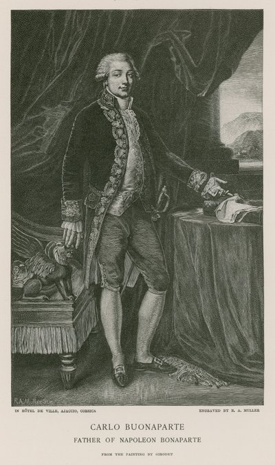 Carlo Buonaparte von Anne Louis Girodet de Roucy Trioson