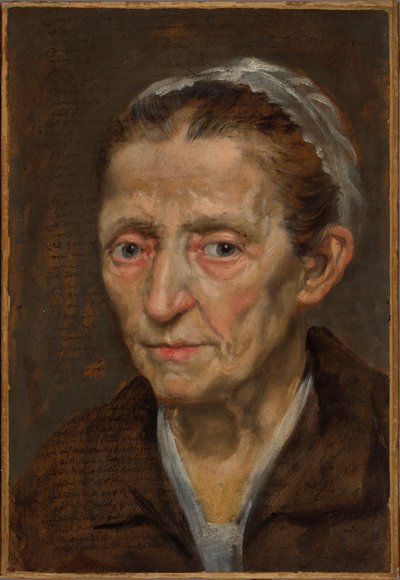 Kopf einer Frau von Annibale Carracci