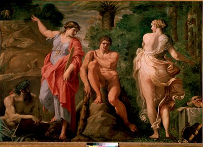 Herkules am Scheideweg von Annibale Carracci