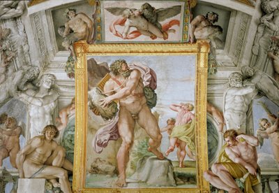 Polyphemus und Acis (Fresko) von Annibale Carracci