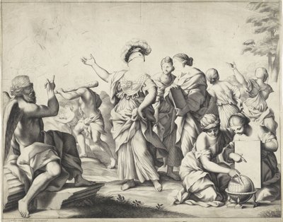 Allegorie mit Minerva von Anonymous