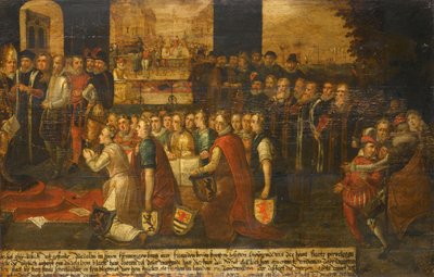 Allegorie der Tyrannei des Herzogs von Alba in den Niederlanden von Anonymous