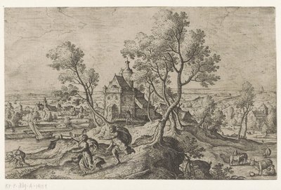 Apollo verfolgt Daphne von Anonymous