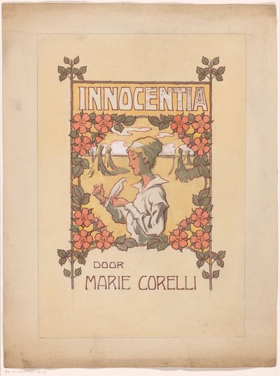 Einbandentwurf für: Marie Corelli, Innocentia: Traumleben und Wirklichkeit (Innocence), 1915 von Anonymous