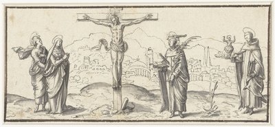 Christus am Kreuz von Anonymous