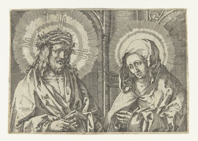 Christus und Maria von Anonymous