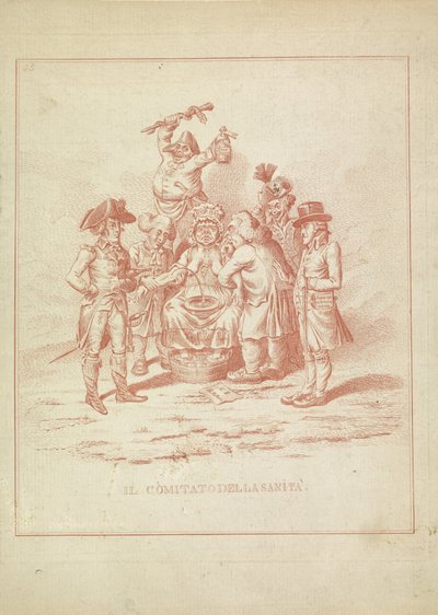 Komitee der Gesundheit, 1795 von Anonymous
