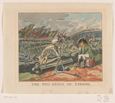 Die zwei Könige des Schreckens, 1813 von Anonymous