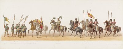 Delfter Umzug von 1873 (vierte Platte) von Anonymous