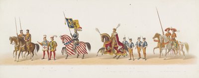 Delfter Umzug von 1873 (fünfte Platte) von Anonymous
