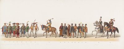 Delfter Parade von 1873 (sechste Platte) von Anonymous