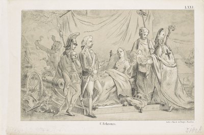 Geburt von Prinz Wilhelm Friedrich Georg, dem späteren König Wilhelm II., 1792 von Anonymous