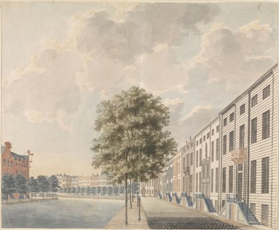 Ansicht der Herengracht bei der Spiegelstraat von Anonymous