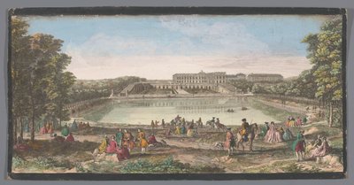 Ansicht der Orangerie des Schlosses von Versailles von Anonymous