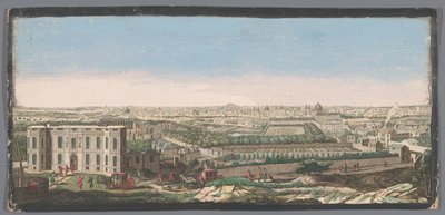 Blick auf die Stadt Paris vom Observatorium aus von Anonymous