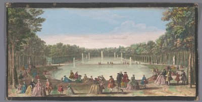Ansicht der Île Royale im Garten von Versailles von Anonymous