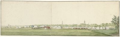 Das fliegende Heer der Patrioten bei Delft von Anonymous