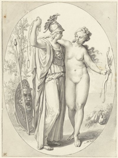 Minerva und Venus von Anonymous
