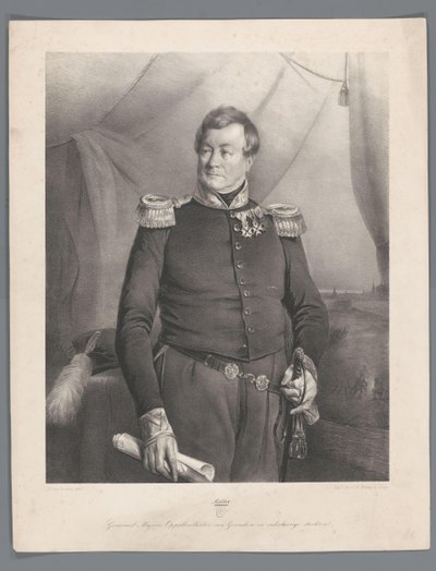 Muller. Generalmajor, Oberbefehlshaber von Gorichem und untergeordneten Festungen von Anonymous