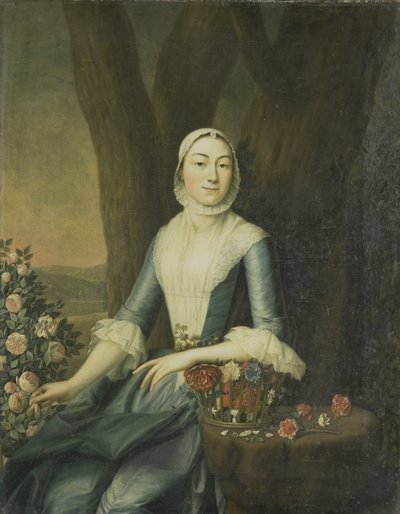 Porträt von Magdalena van Citters, Ehefrau von Adriaen Isaac Hurgronje von Anonymous